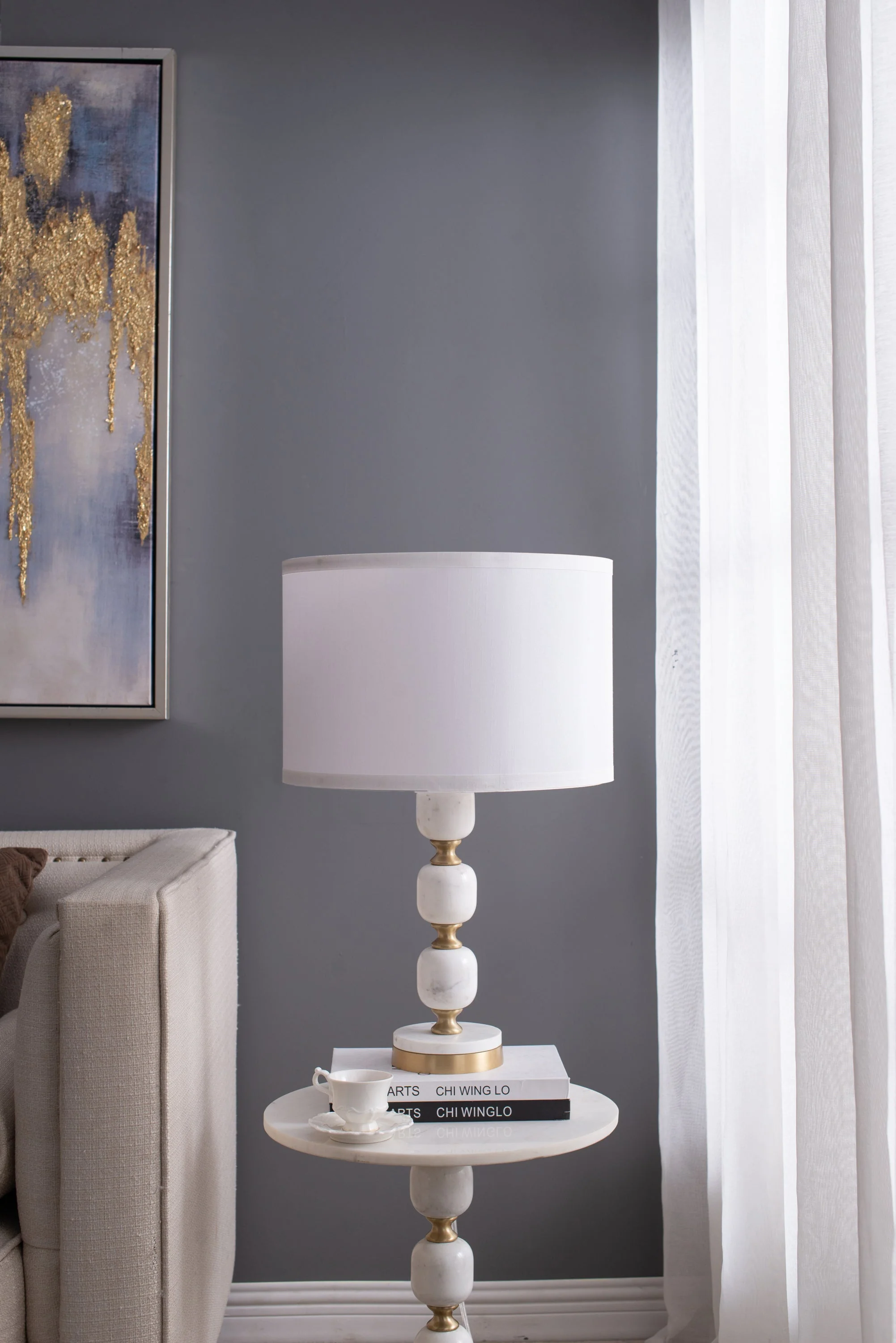 D15x26.5 Table Lamp - Image 11