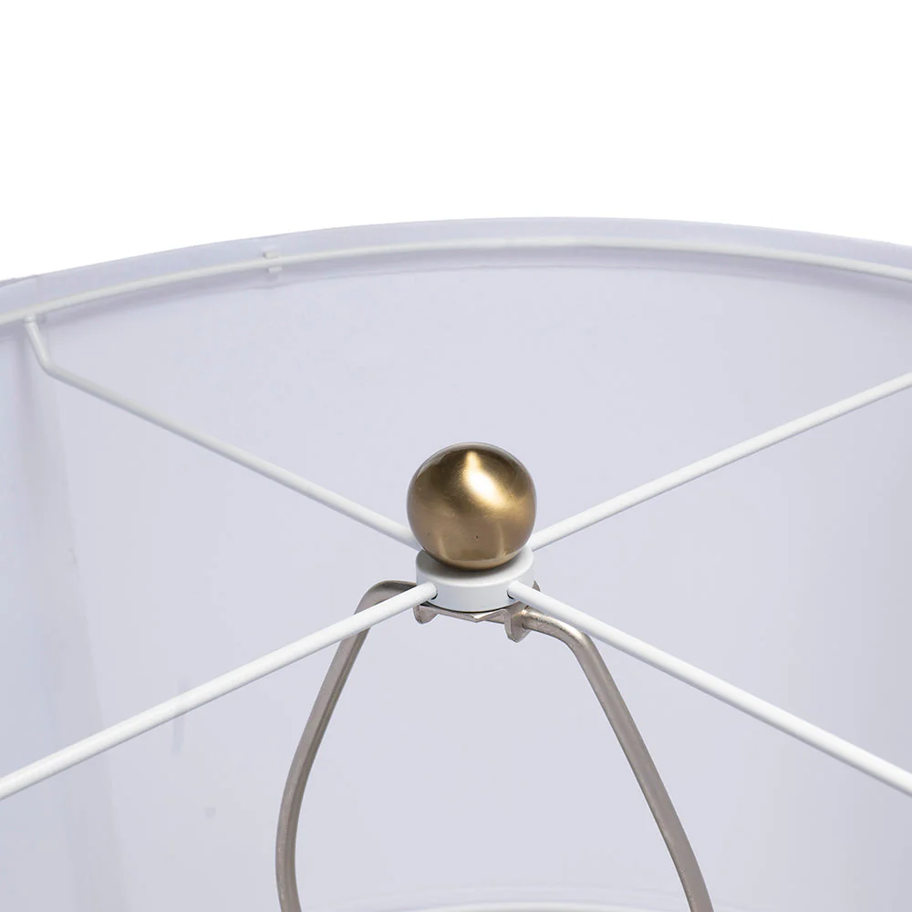 D15x29 Table Lamp with Glass Drum Shade - Image 14