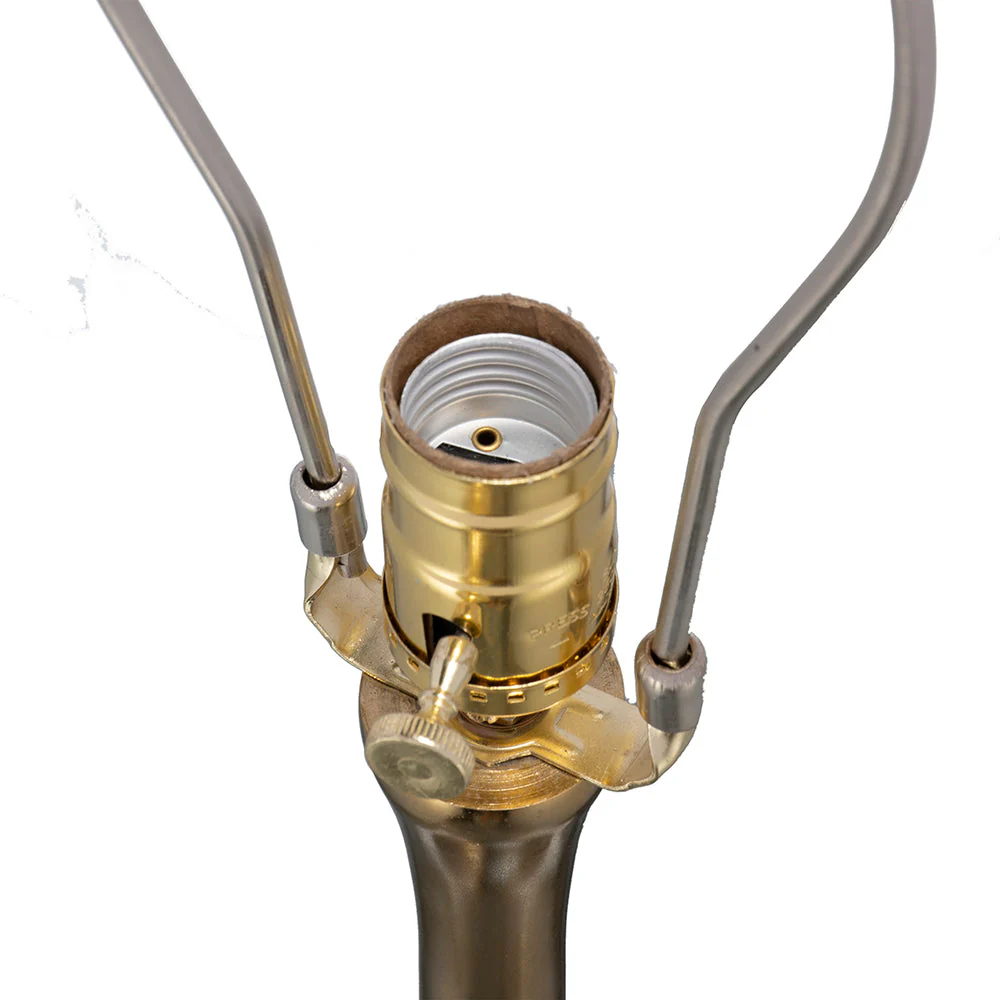 D15x29 Table Lamp with Glass Drum Shade - Image 15
