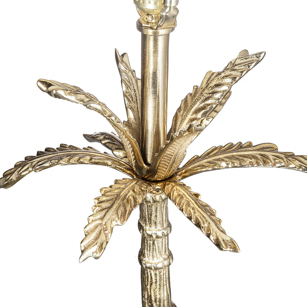 D16x31' Leaf Lamp with Marble Base Gold - Image 7