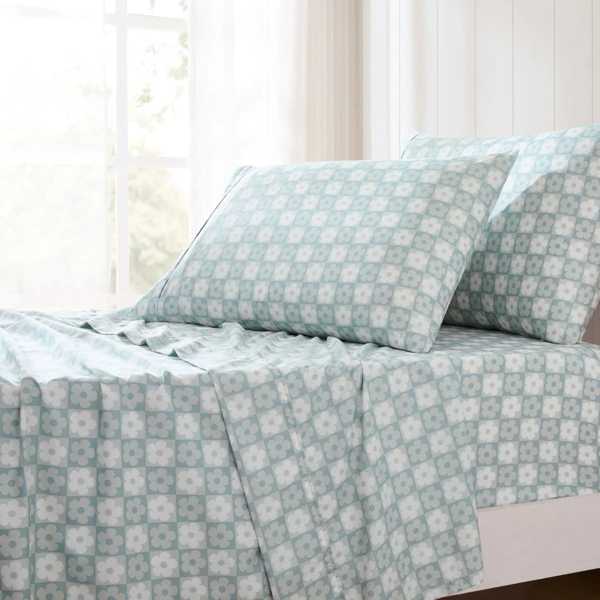 Daisy Checkered Sheet Set - Image 12
