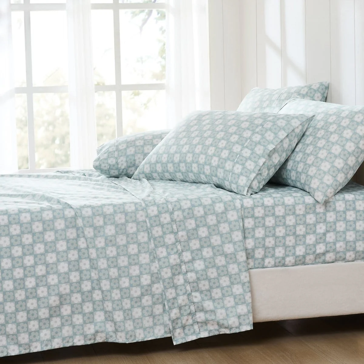 Daisy Checkered Sheet Set - Image 19