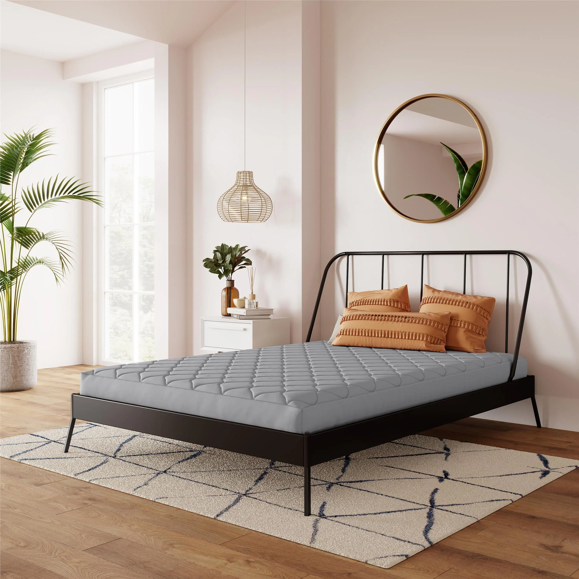 Dana - 6" Quilted Mattress With Removable Cover - Image 3