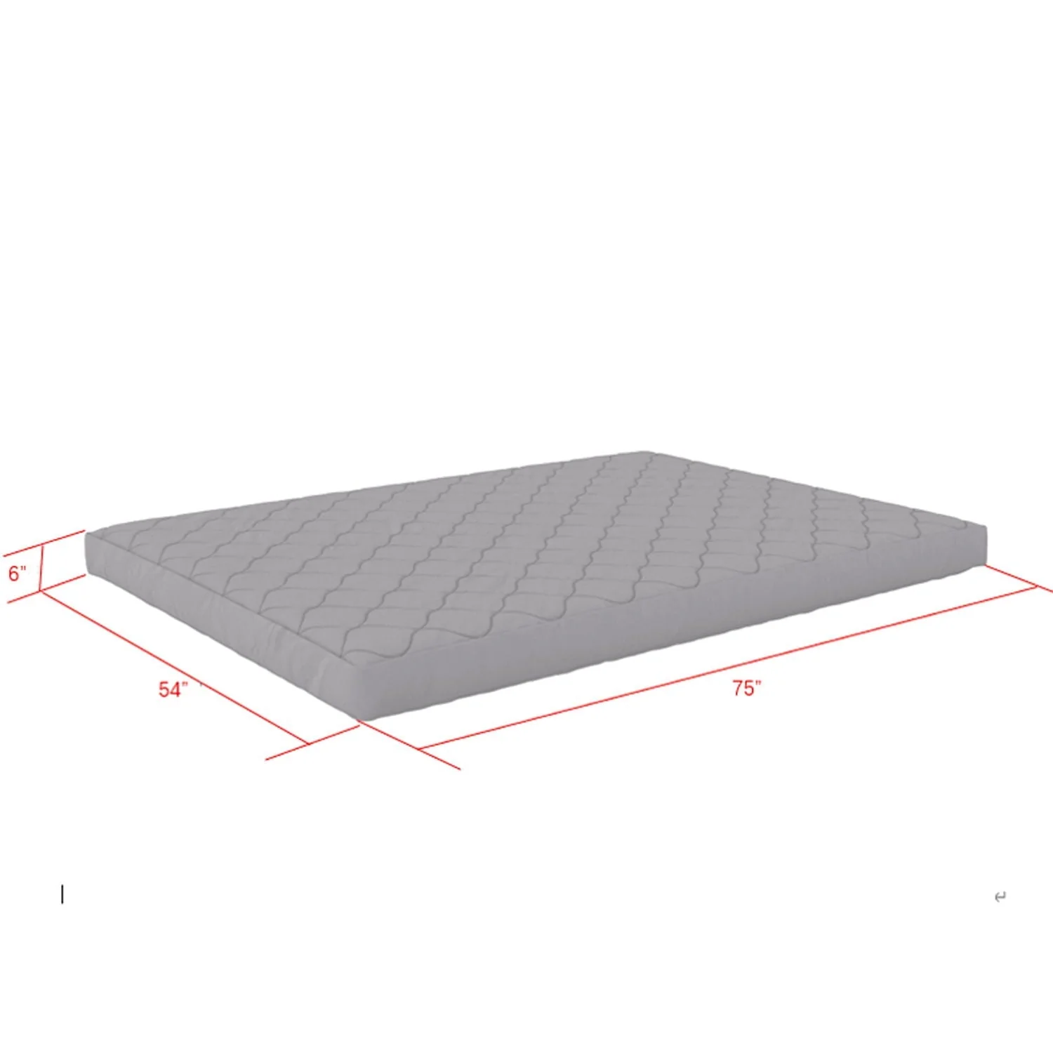 Dana - 6" Quilted Mattress With Removable Cover - Image 4