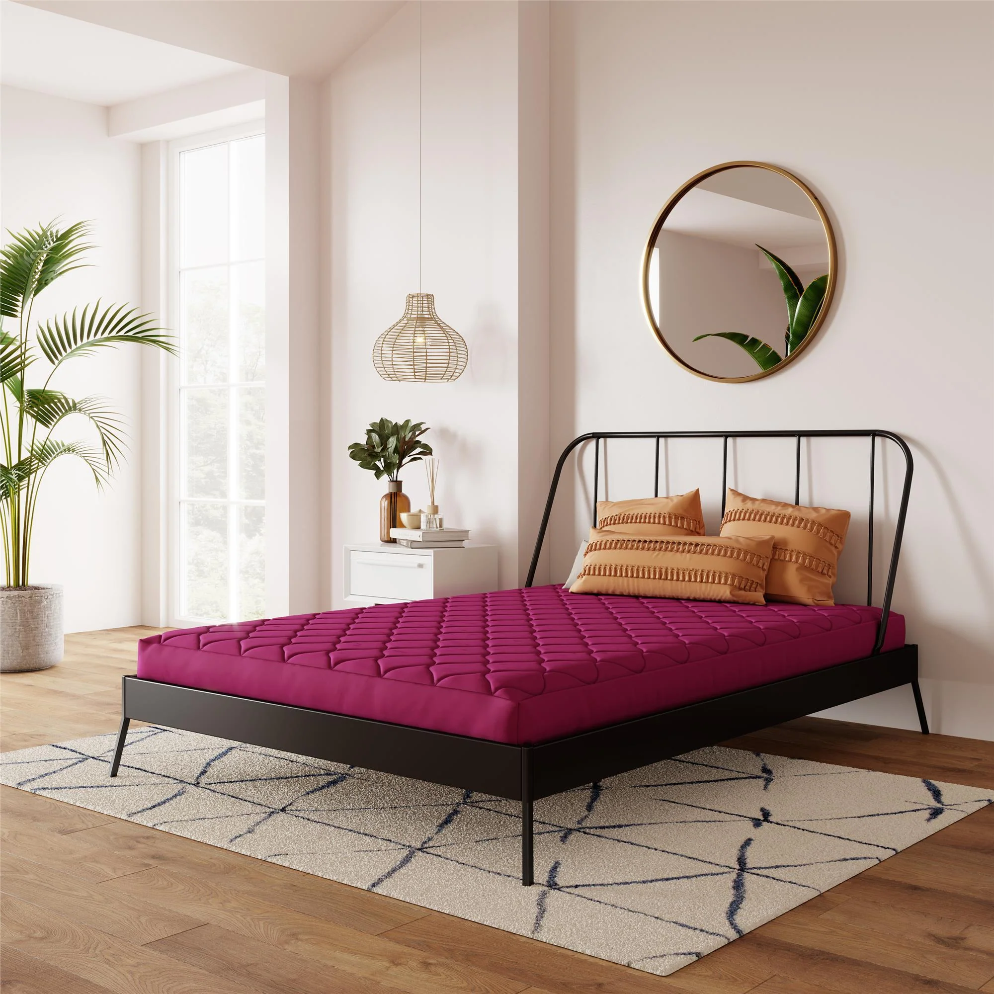 Dana - 6" Quilted Mattress With Removable Cover - Image 8