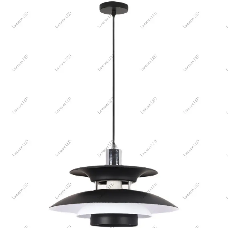 Danish UFO Pendant Ceiling Light – E27 Hanging Lamp for Bedroom & Dining Room - Image 5