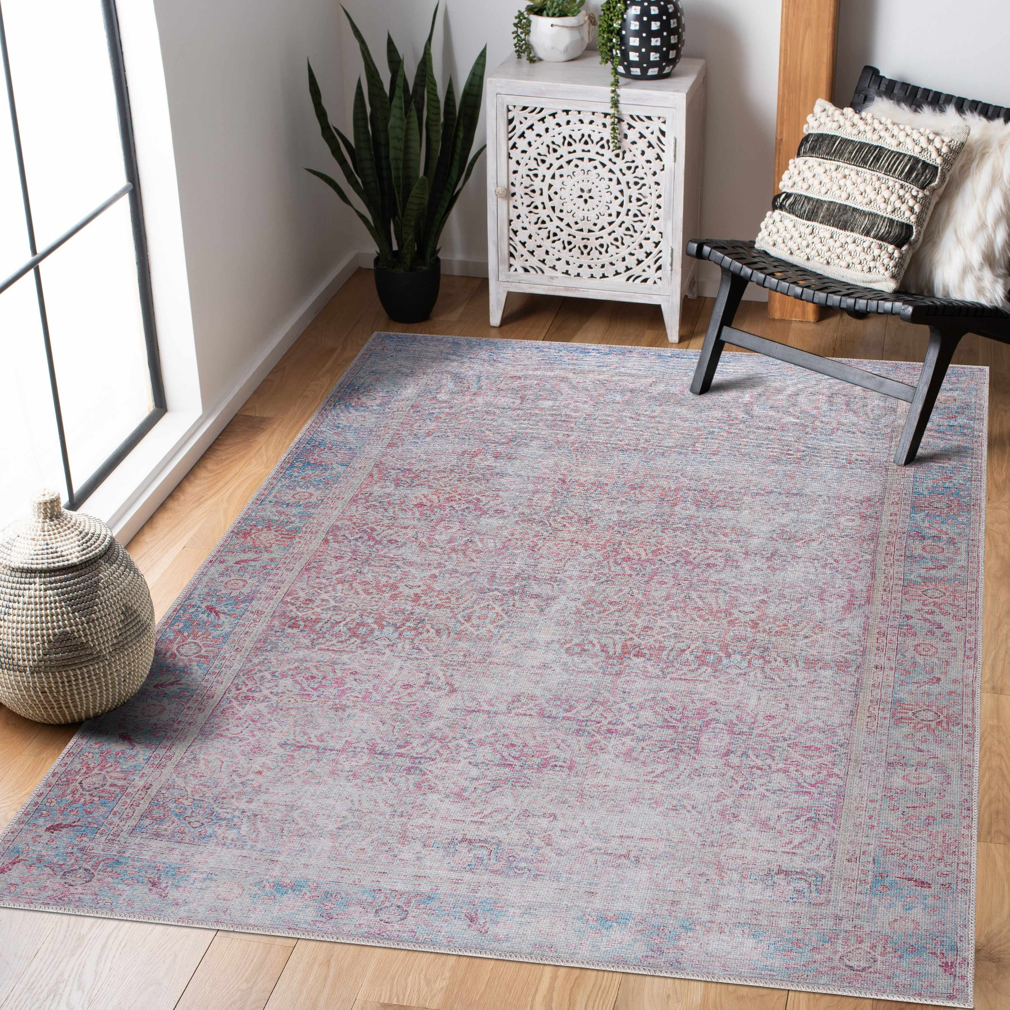 Dare Distressed Washable Rug - Promo - Image 2