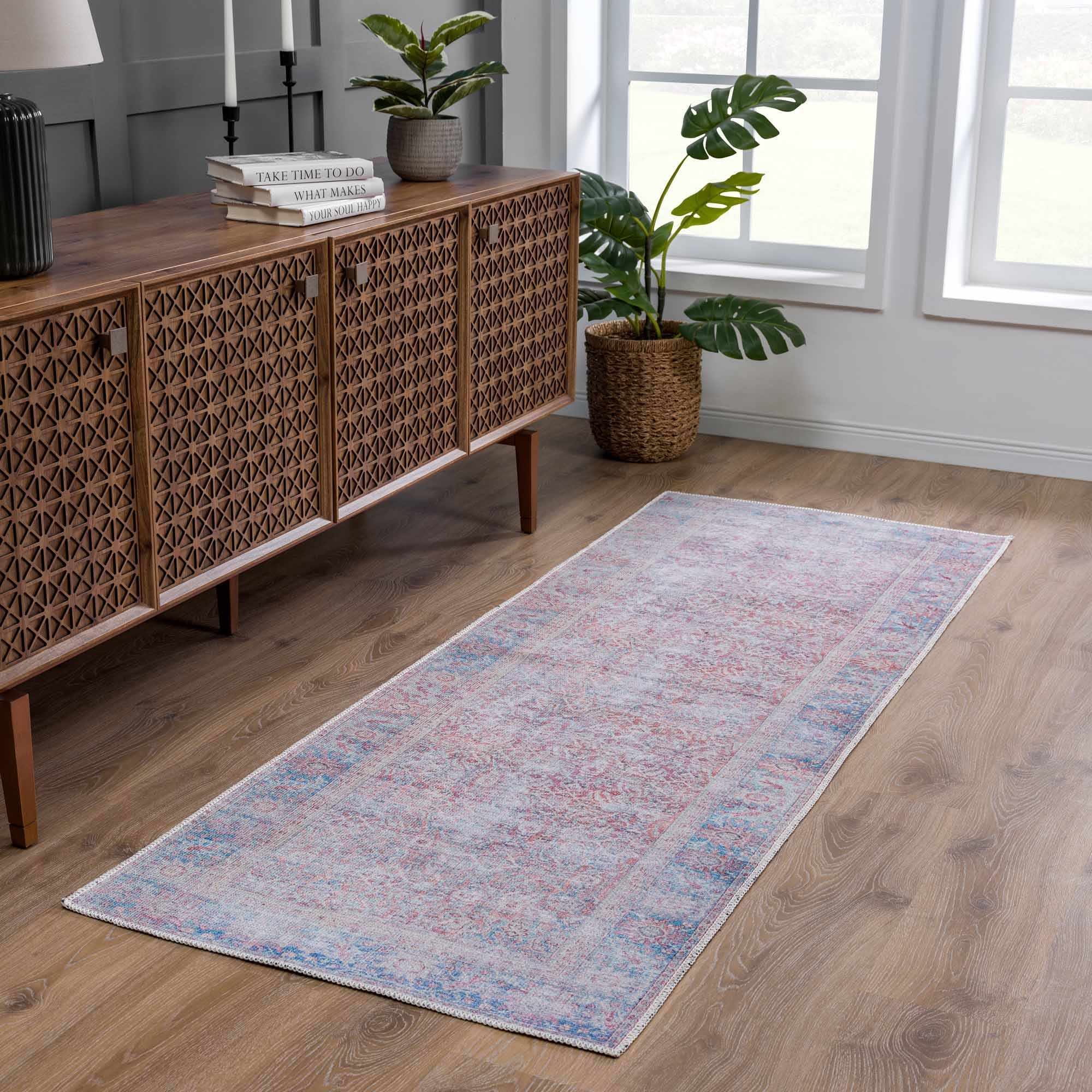 Dare Distressed Washable Rug - Promo - Image 3