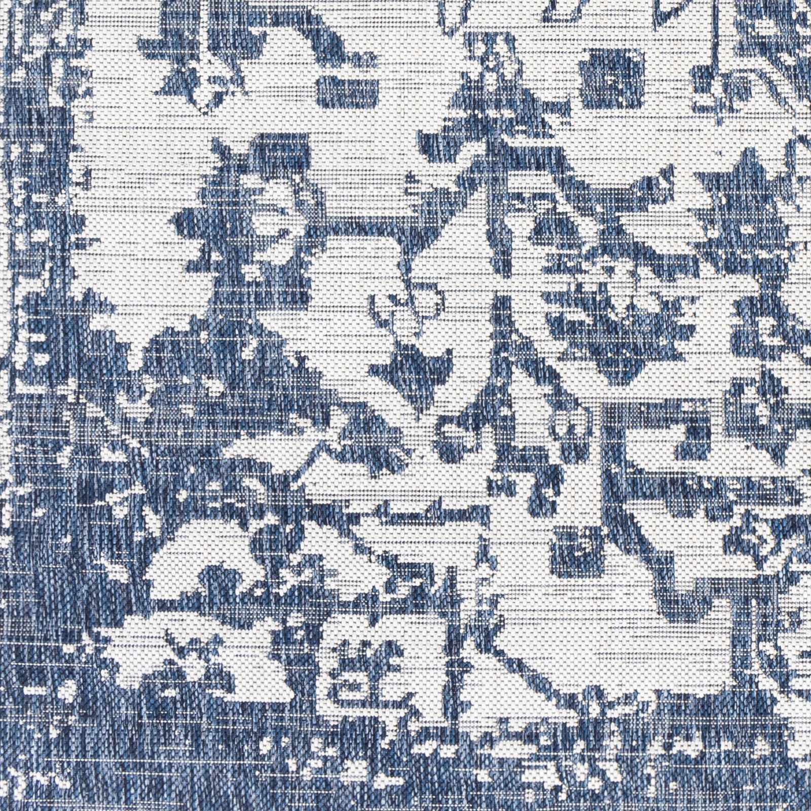 Dark Blue Kilmacolm Indoor & Outdoor Area Rug - Clearance - Image 8