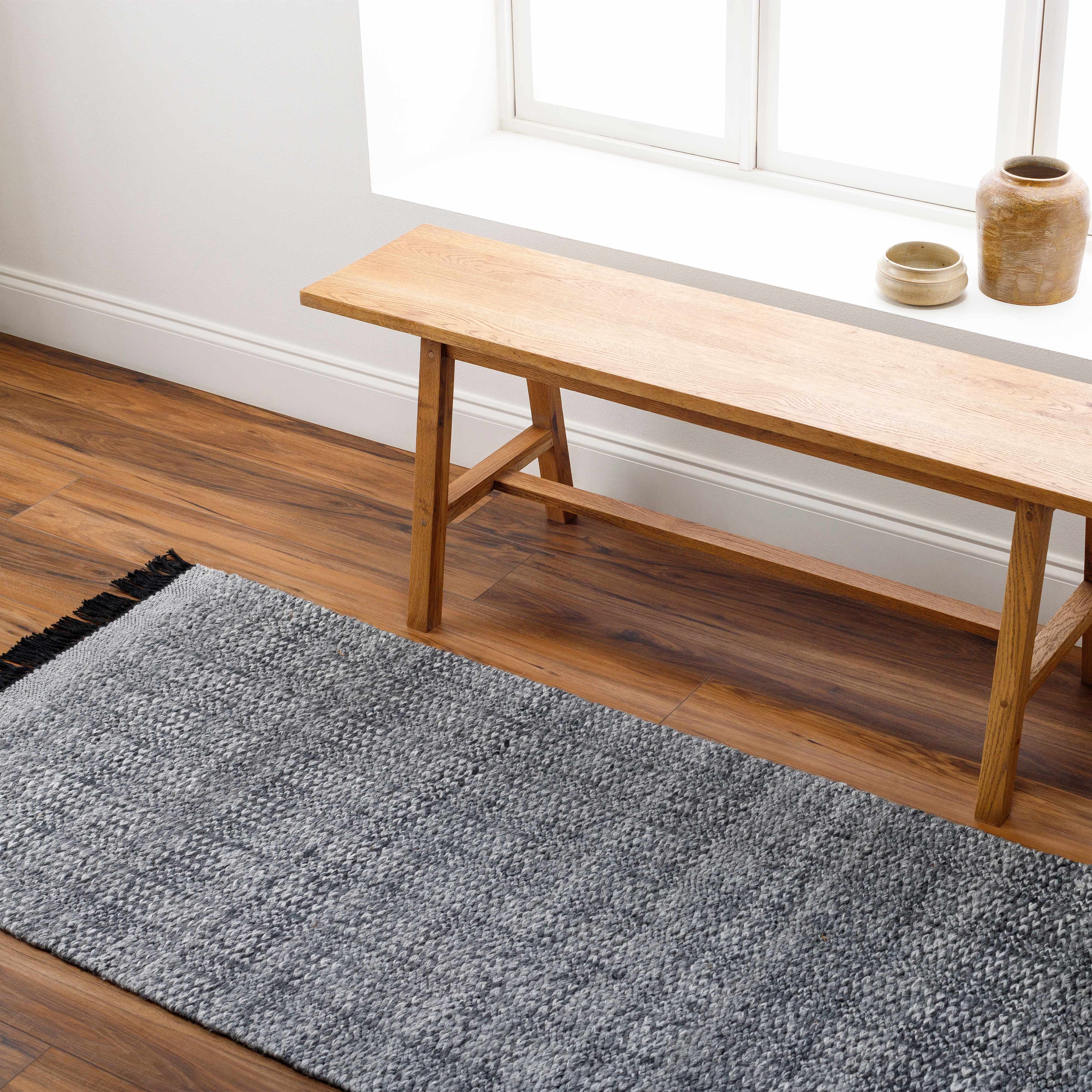 Dark Gray Anane Area Rug - Clearance - Image 9