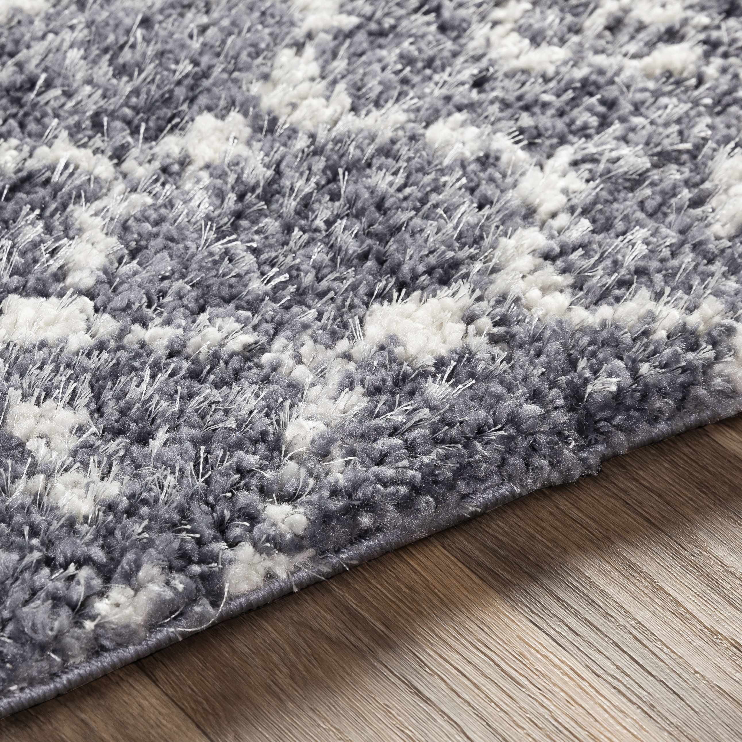 Dark Gray Blue Navassa Area Rug - Clearance - Image 3