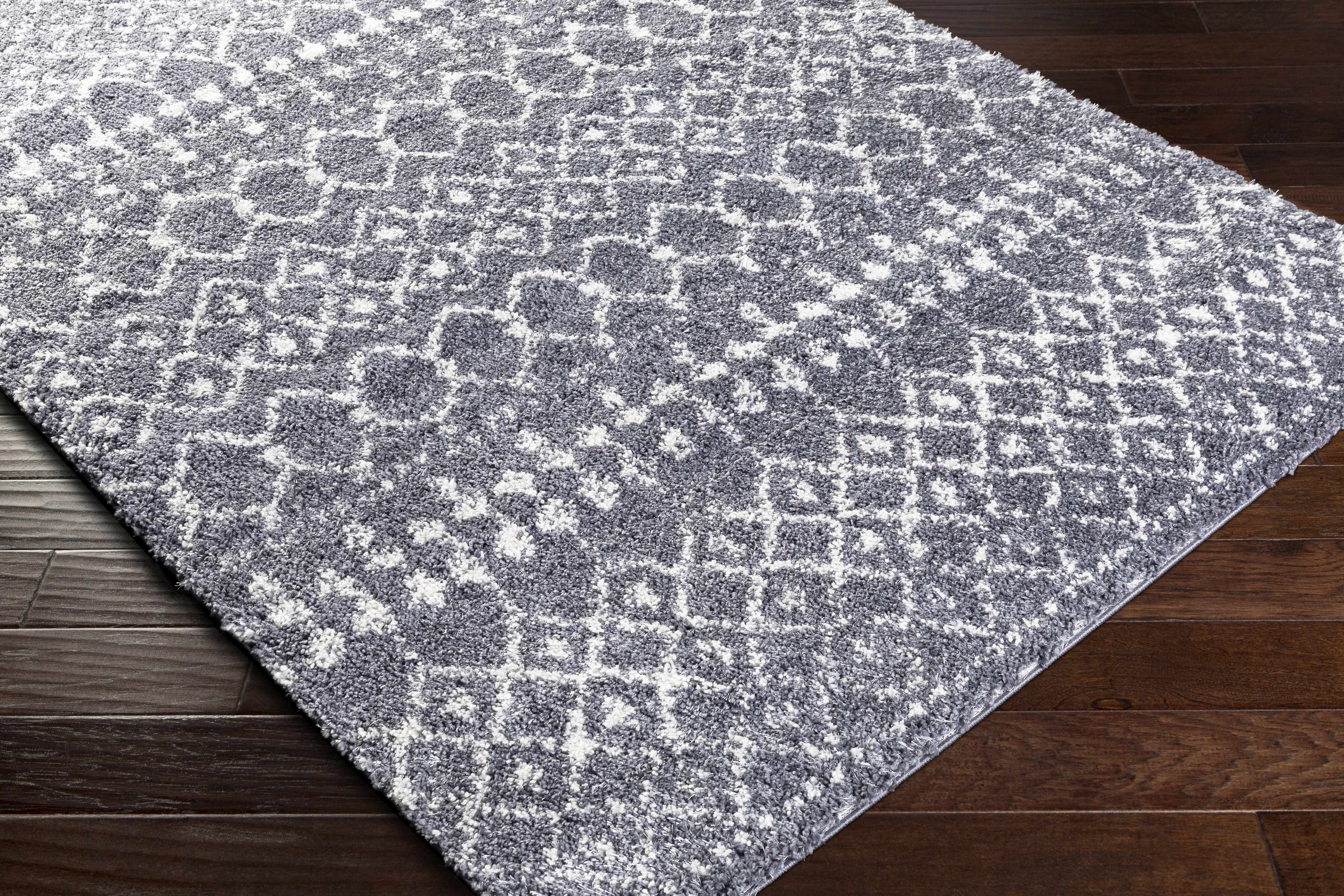 Dark Gray Blue Navassa Area Rug - Clearance - Image 4