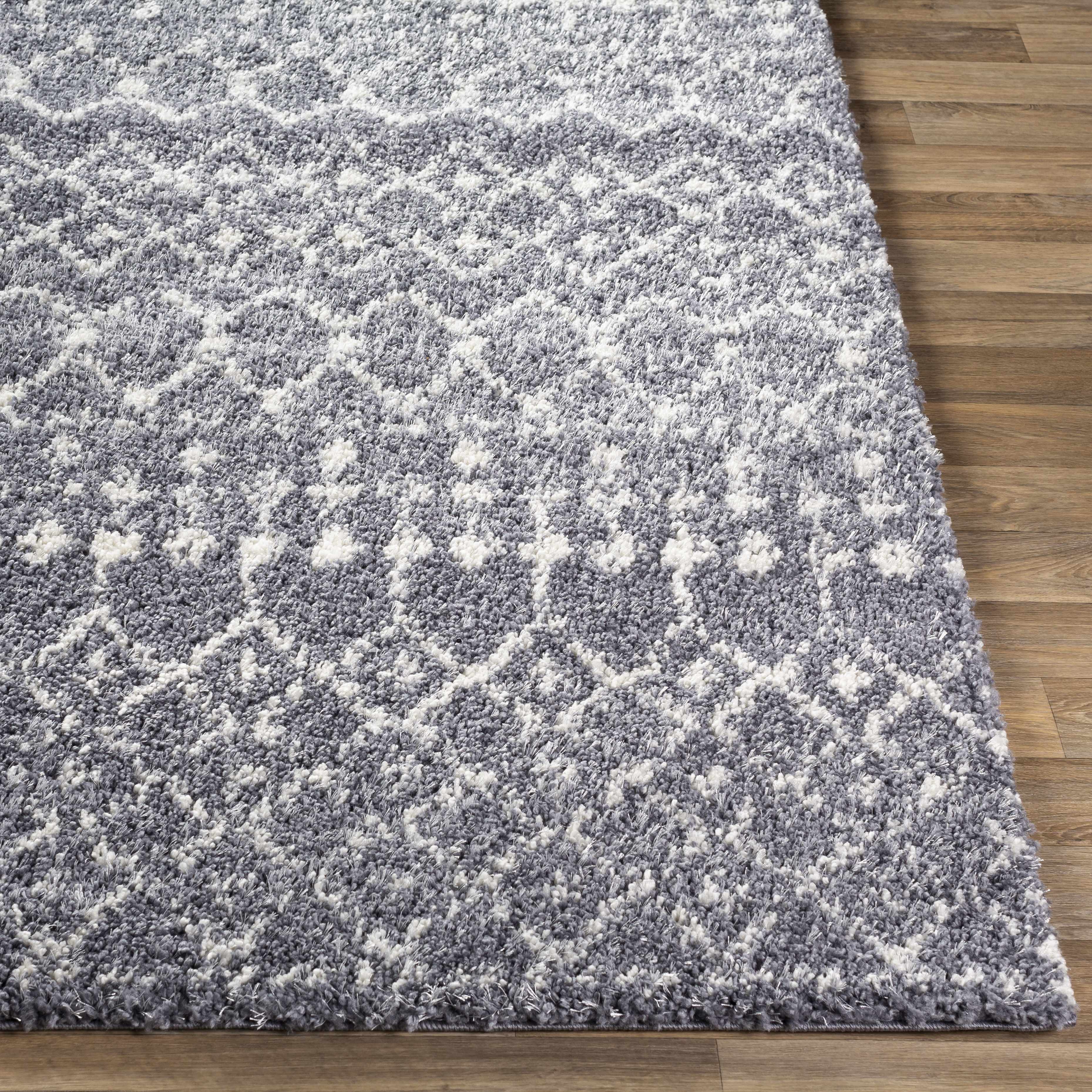 Dark Gray Blue Navassa Area Rug - Clearance - Image 5