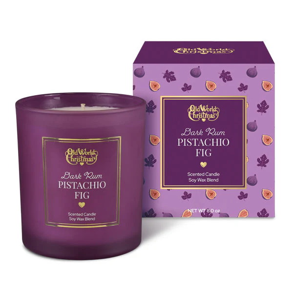 Dark Rum Pistachio Fig Candle - Image 3