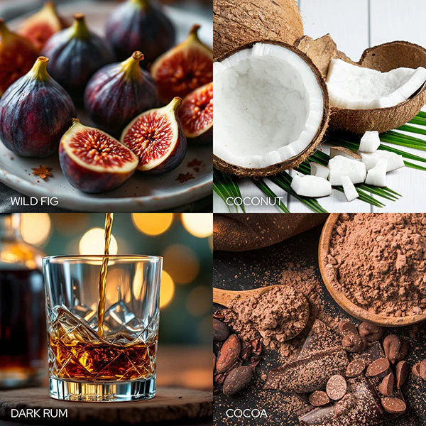 Dark Rum Pistachio Fig Candle - Image 5