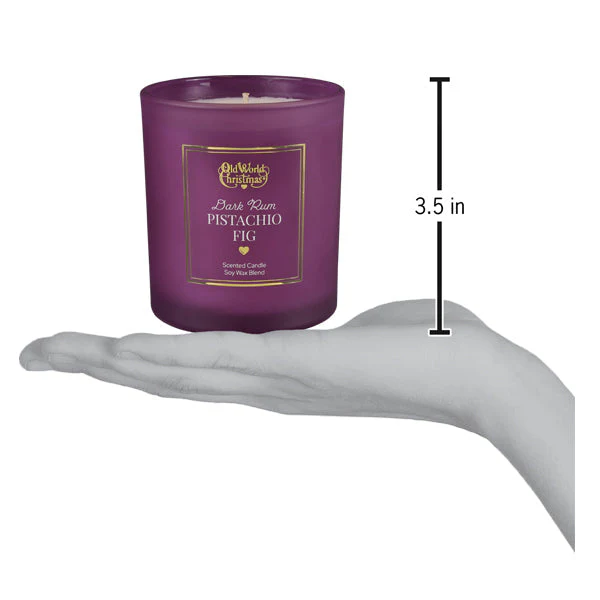 Dark Rum Pistachio Fig Candle - Image 6