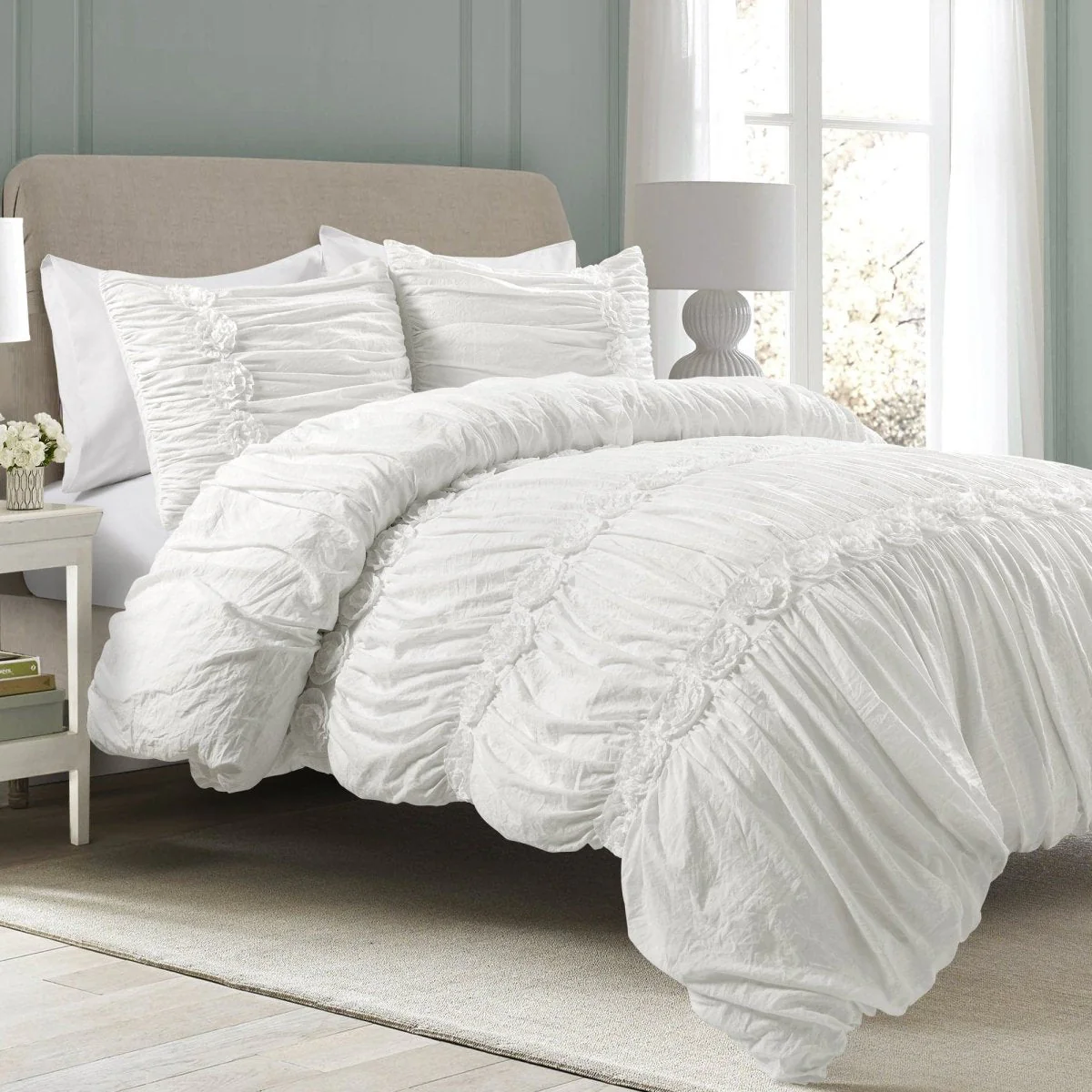 Darla 3 Piece Comforter Set - Image 2