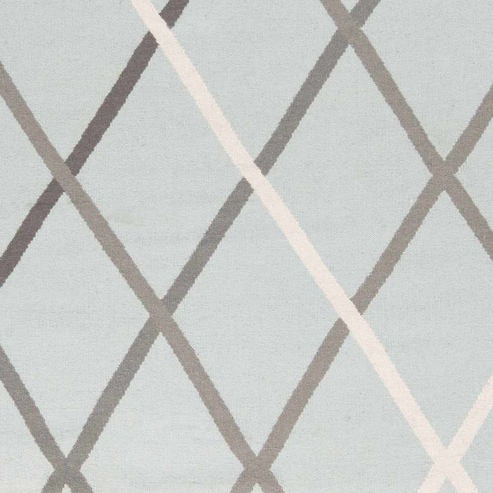 Darlaston Gray Trellis Wool Area Rug - Clearance - Image 3