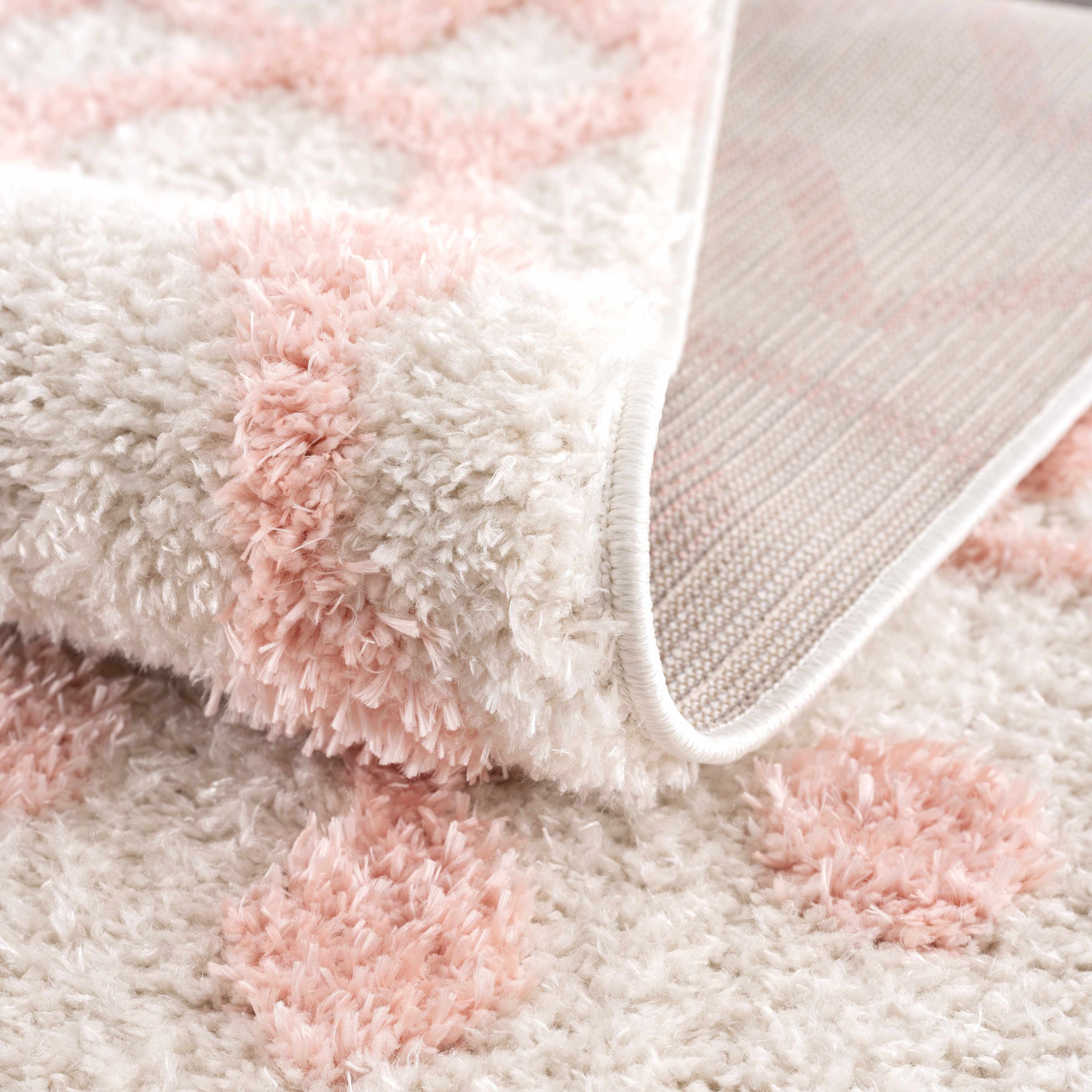 Darva Pink Plush Area Carpet - Image 21