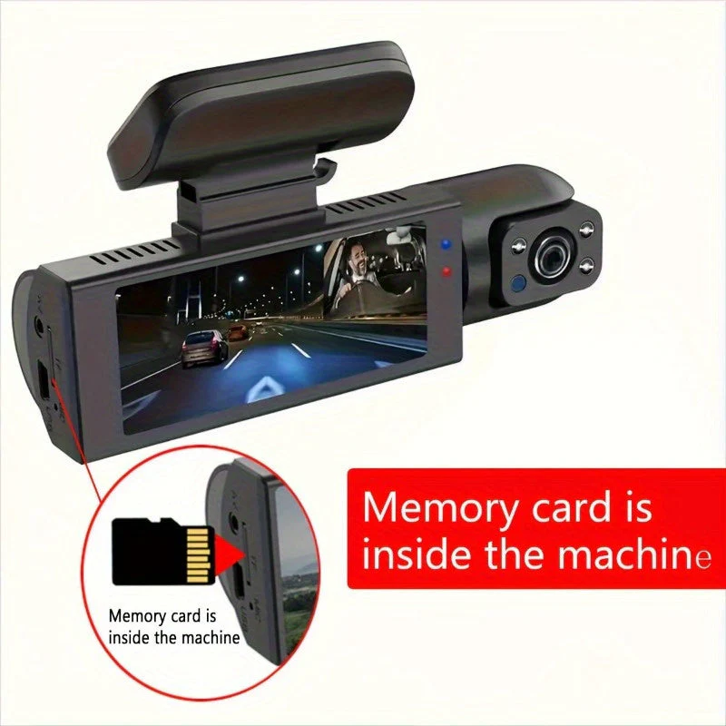 Dash Cam for Rideshare Drivers - Front & Cabin Cam with IR Night Vision - Image 10