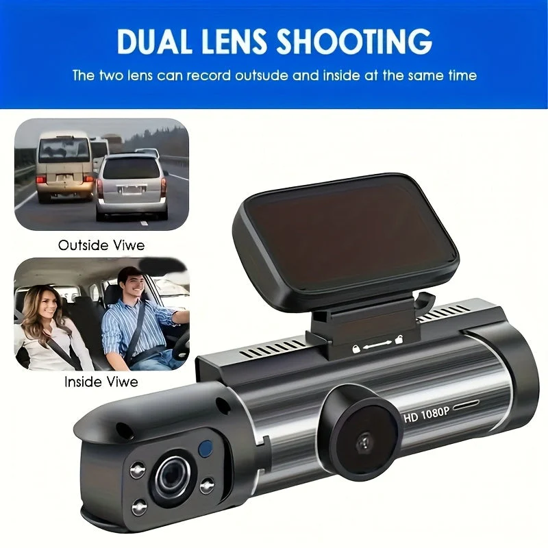 Dash Cam for Rideshare Drivers - Front & Cabin Cam with IR Night Vision - Image 9