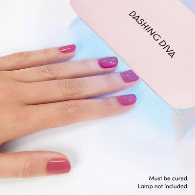 Dashing Diva Glaze Semi-Cured Gel Nail Polish Strips Baila con Fuego 32ct - Image 7