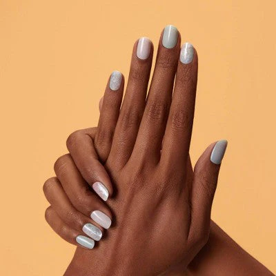 Dashing Diva Glaze Semi-Cured Gel Nail Polish Strips Emerald Marble 32ct - Image 2