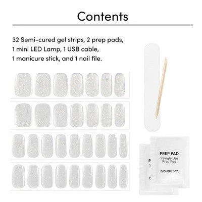 Dashing Diva Glaze Starter Nail Art Gummy Bear + Magic Pick Nail Art  32ct - New - Image 8