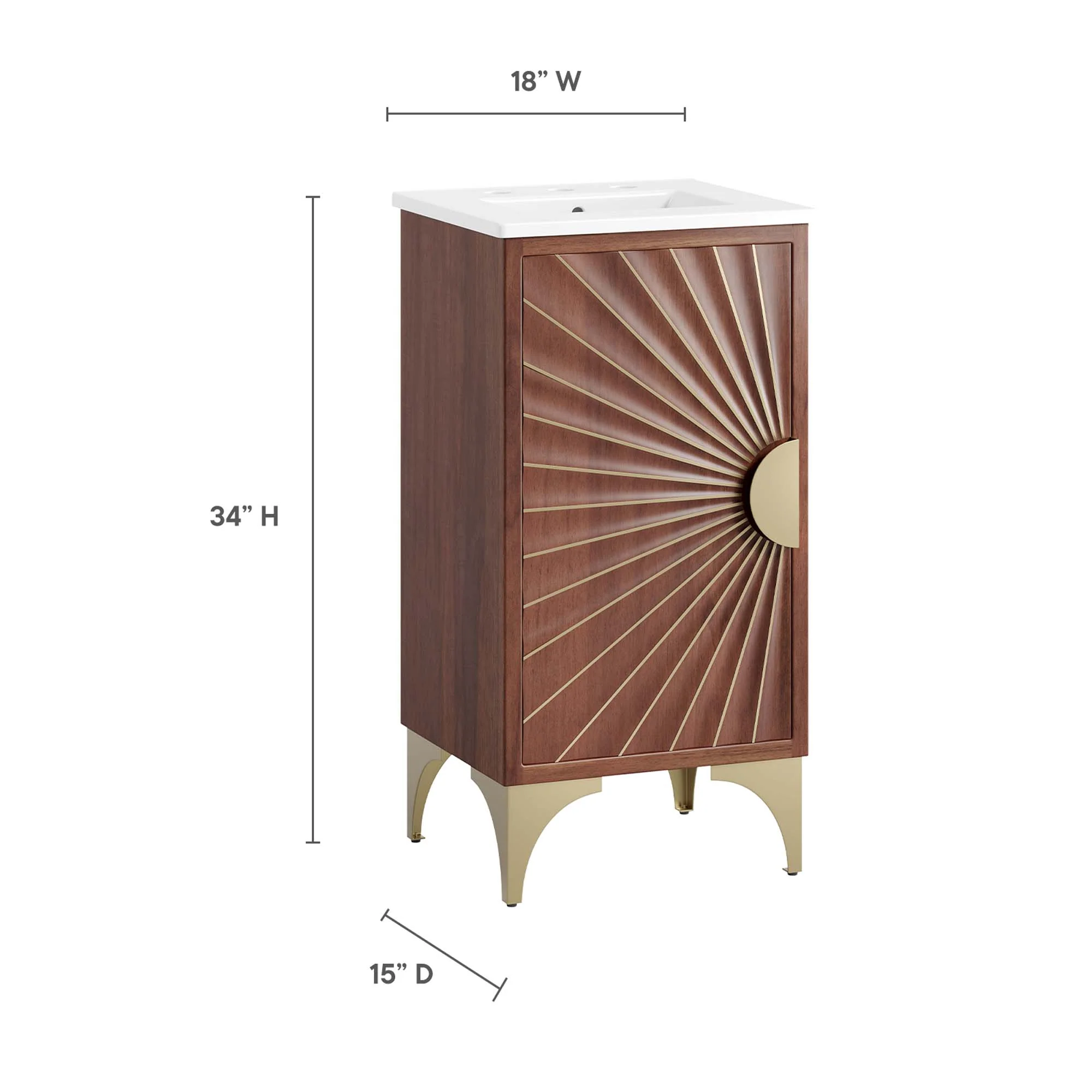 Daylight 18" Bathroom Vanity by Modway - Image 3