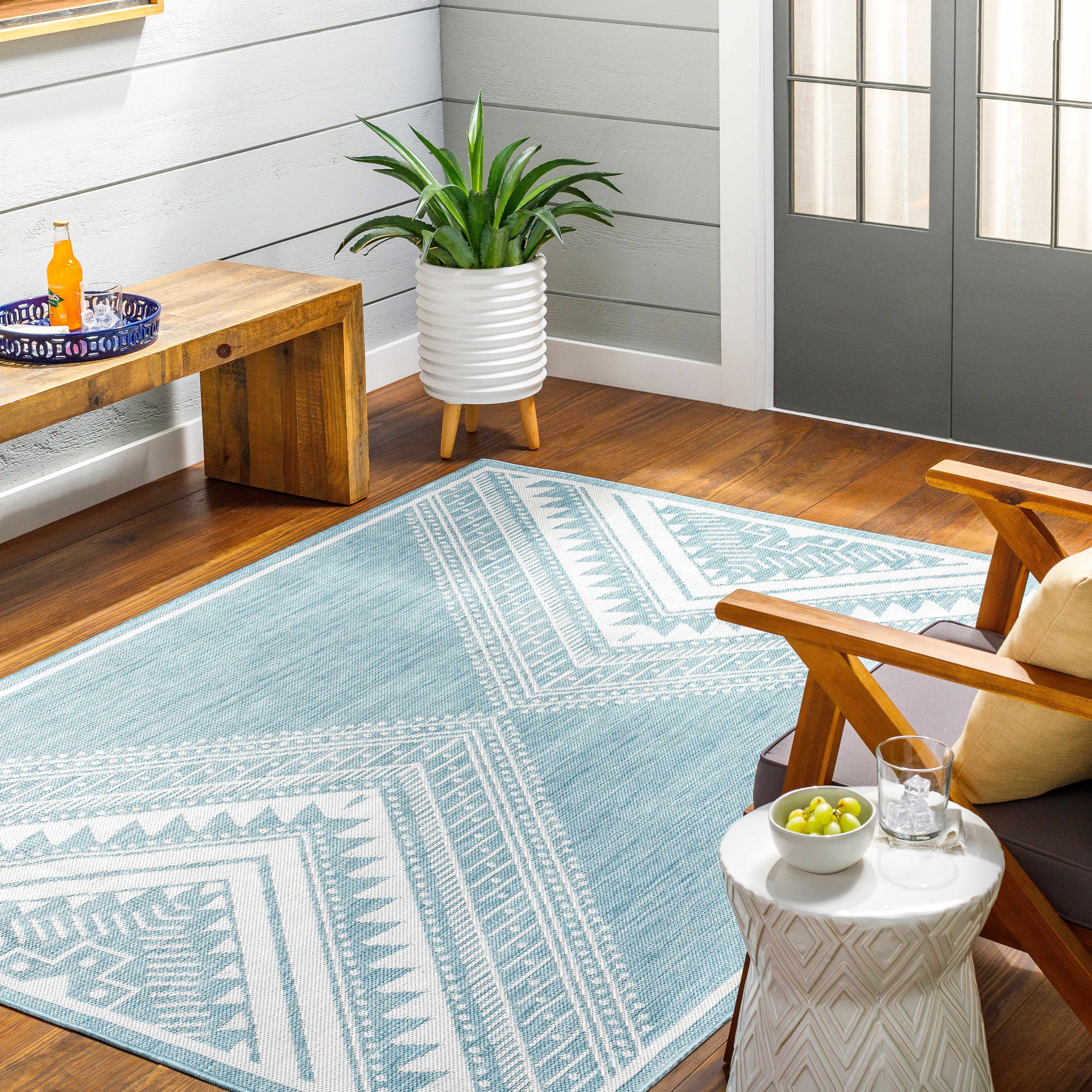 Deana Blue Area Rug - Clearance - Image 2