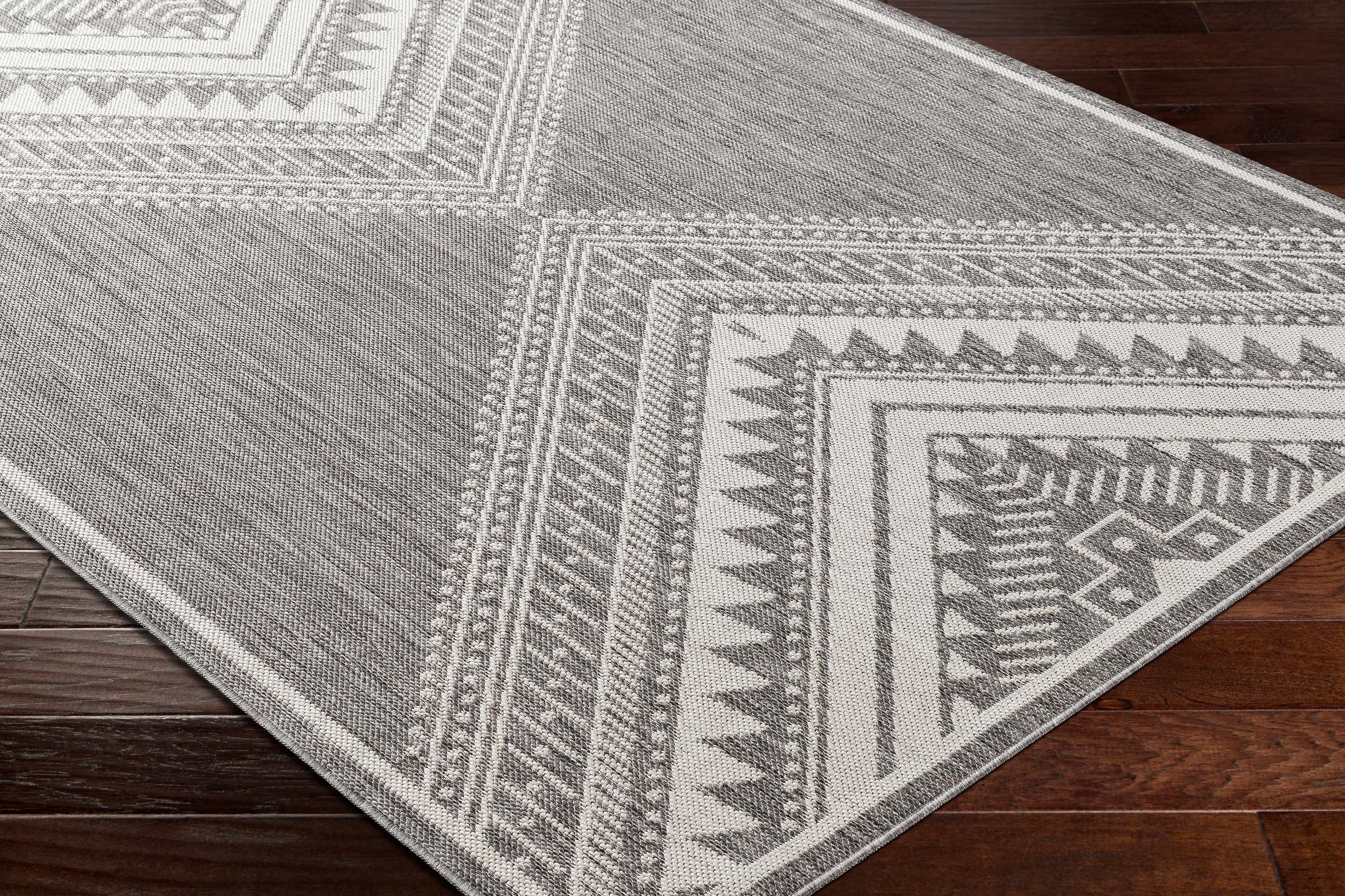 Deana Gray Area Rug - Clearance - Image 4