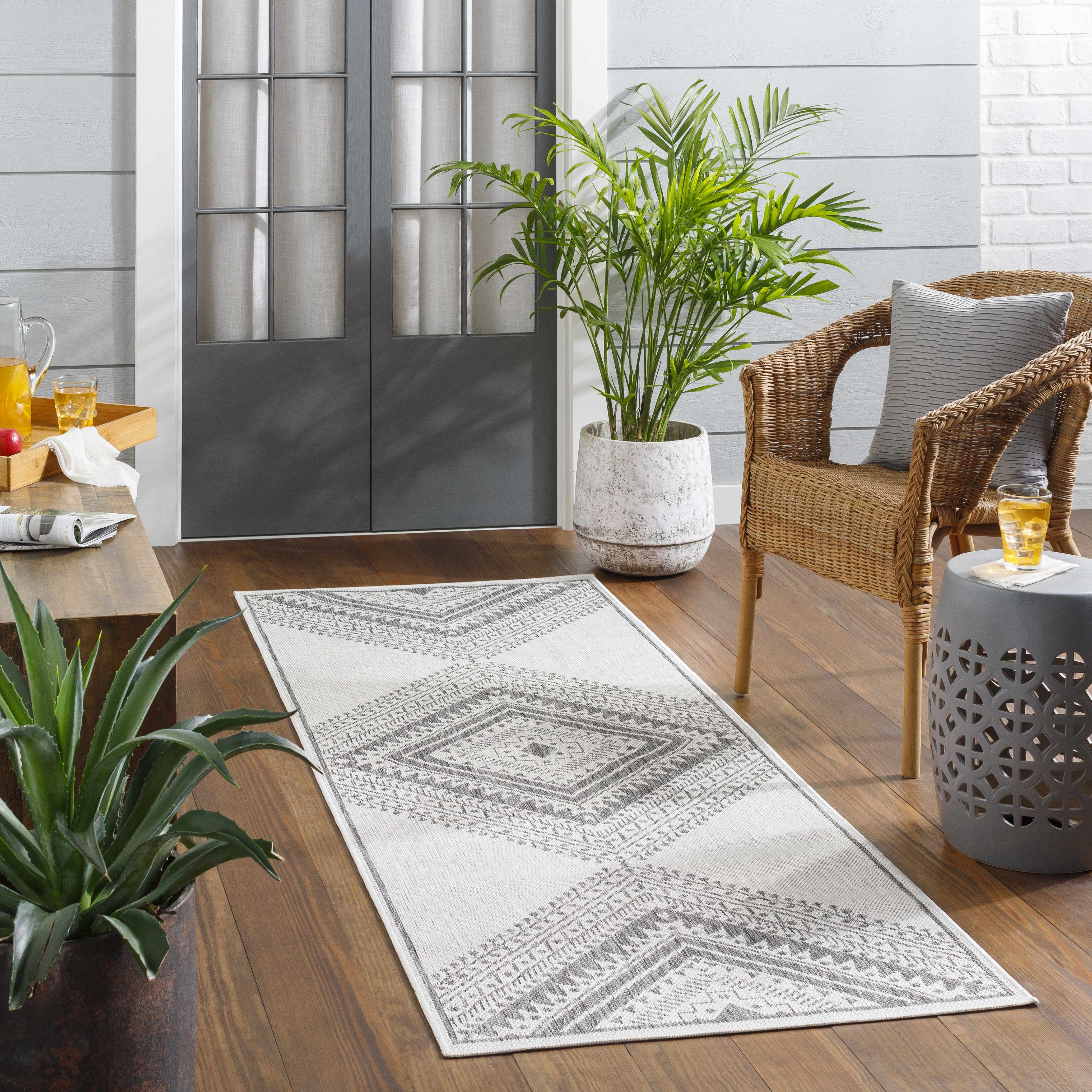 Deana Light Gray Area Rug - Clearance - Image 2