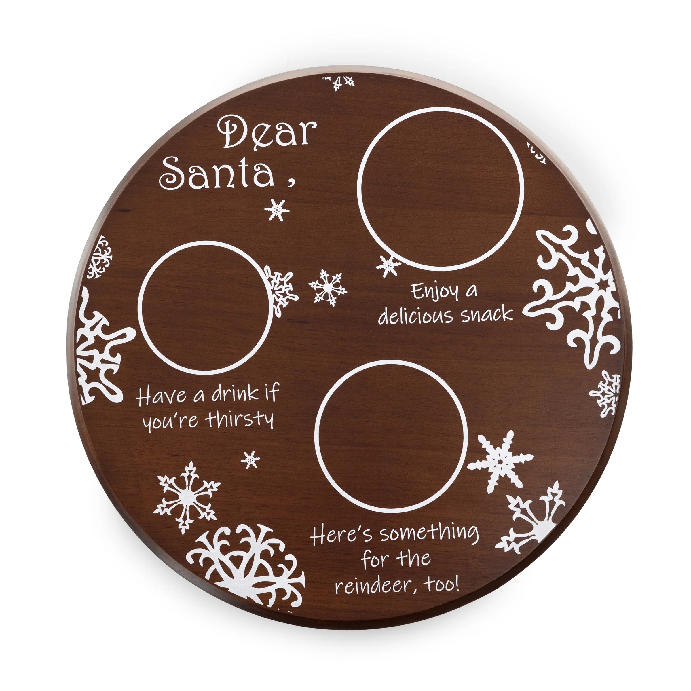 Dear Santa Milk & Cookies Serving Tray - Image 5