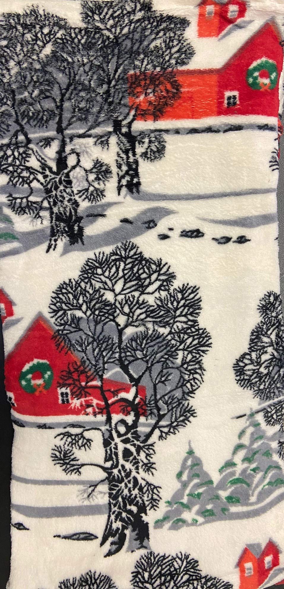 Decor&More Festive Holiday Microplush Throw Blanket (50" x 60") - Forest Friends - Image 29