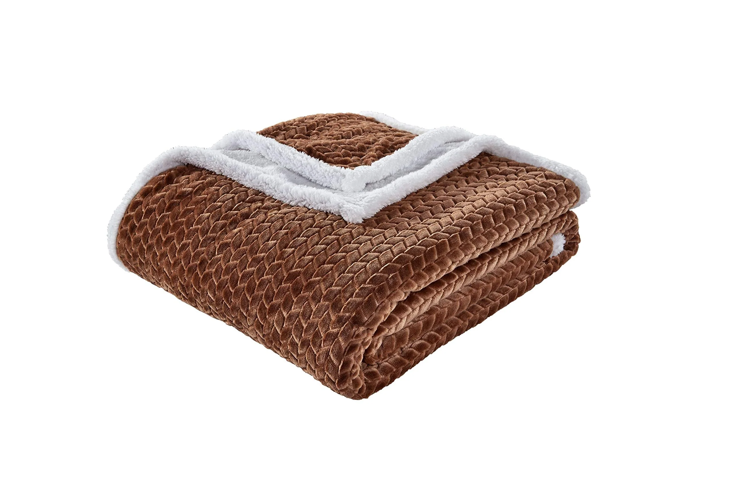 Decor&More Home Essentials Braided Sherpa Blanket - Image 16