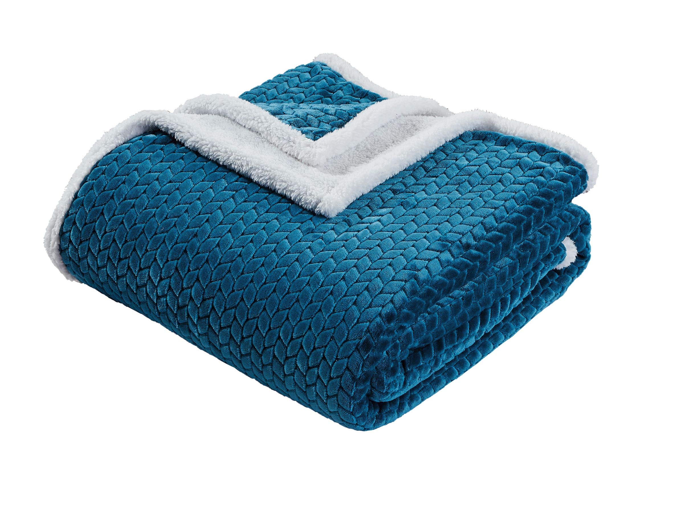 Decor&More Home Essentials Braided Sherpa Blanket - Image 21