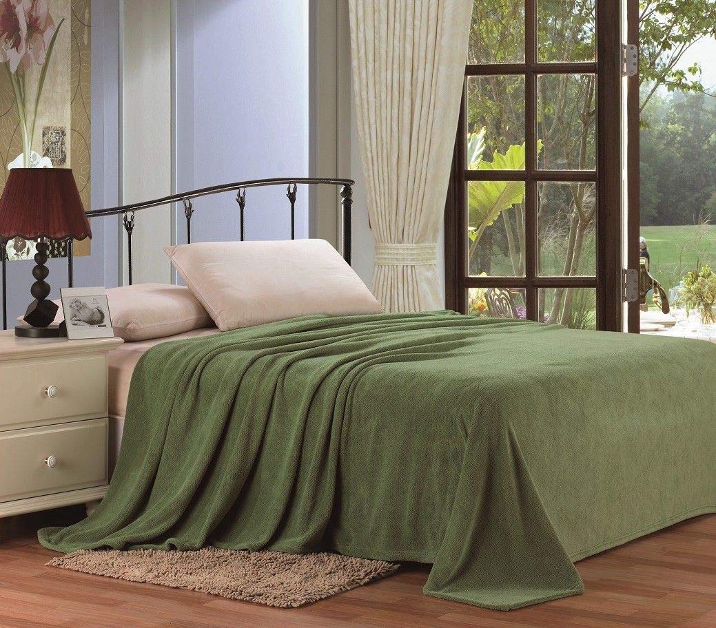 Decor&More Home Essentials Solid Microplush Blanket - Image 12