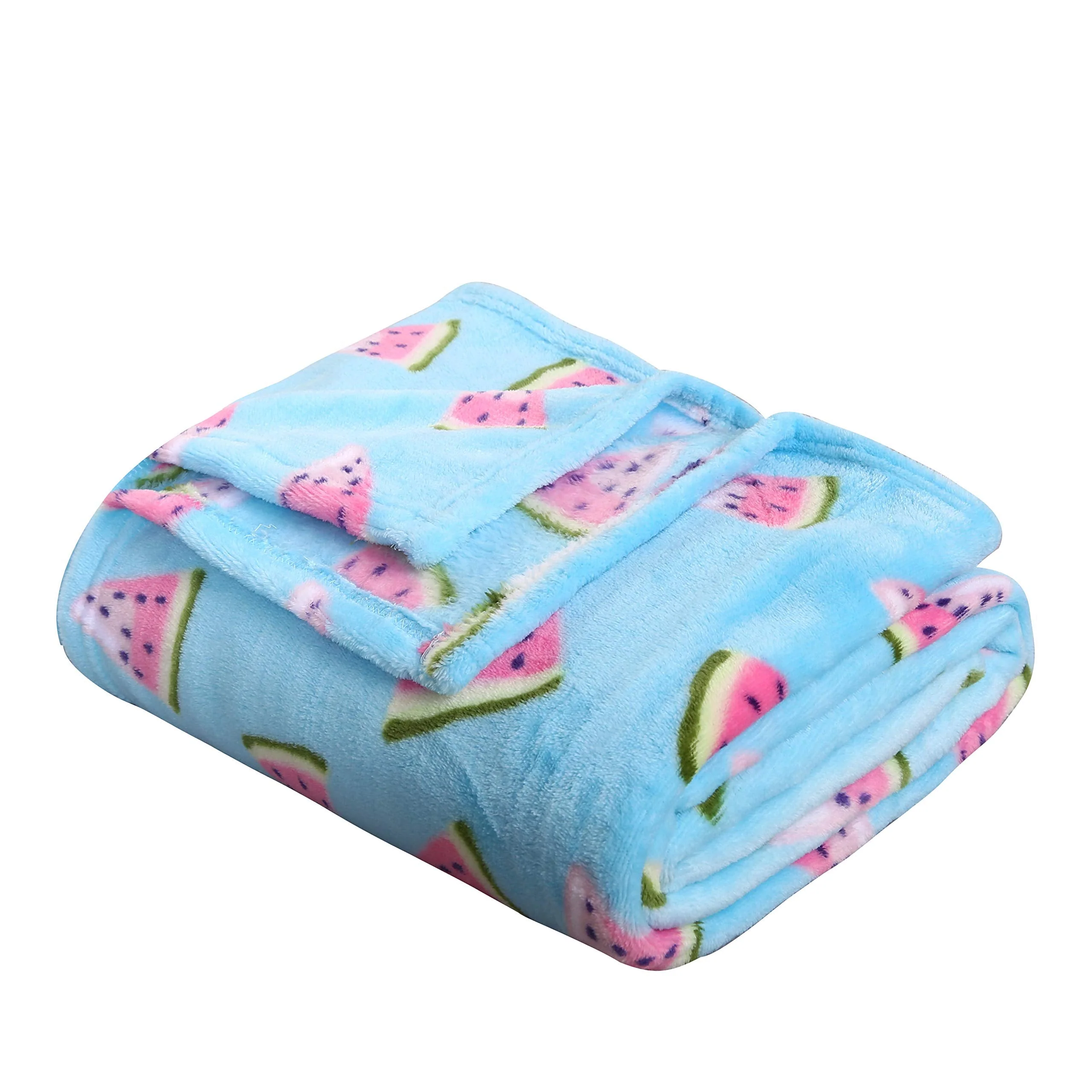 Decor&More Home Essentials Tropical Plush Throw - Image 2