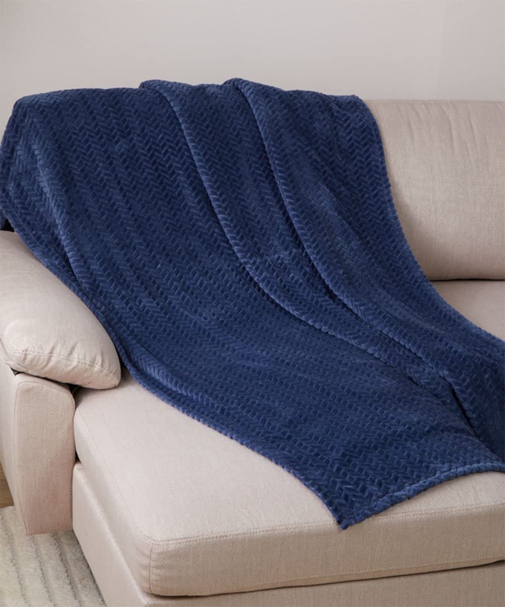 Decor&More Noble House Oversized and Extra Heavy Chevron Braided Throw Blanket (50" x 70") - Image 5