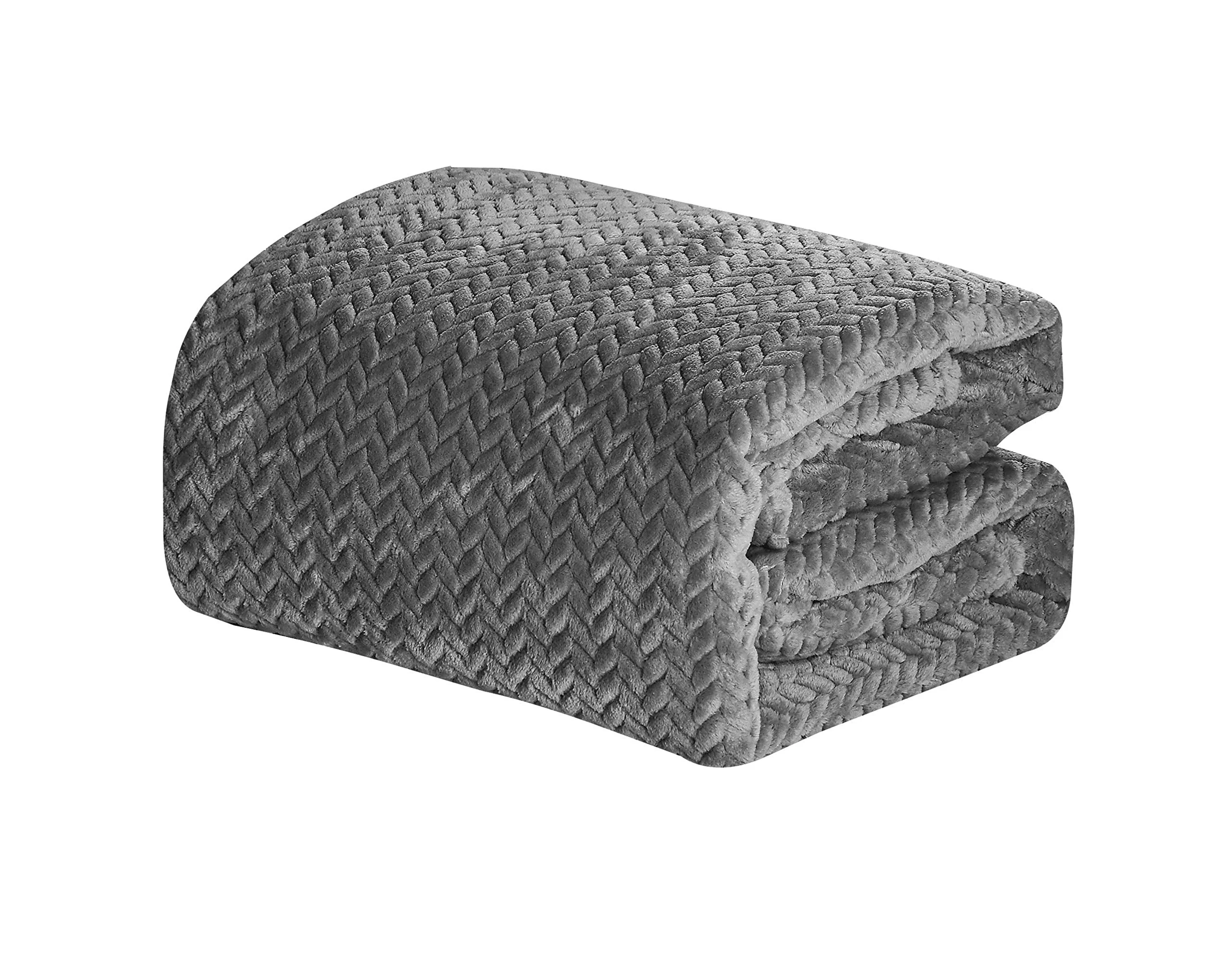 Decor&More Noble House Oversized and Extra Heavy Chevron Braided Throw Blanket (50" x 70") - Image 9