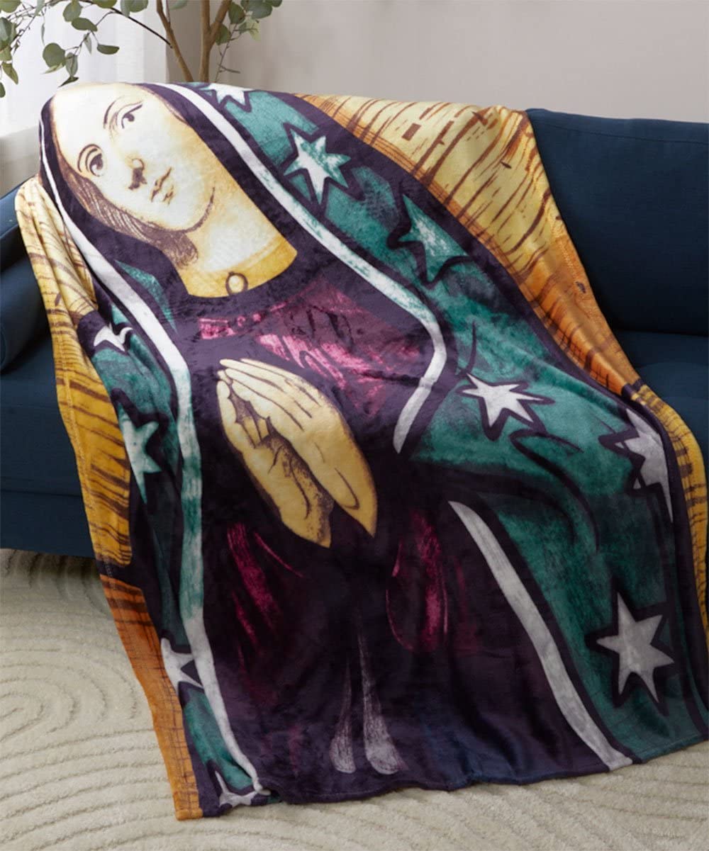 Decor&More Religious 50" x 70" Oversized Super Soft Microplush Throw Blanket - Image 11