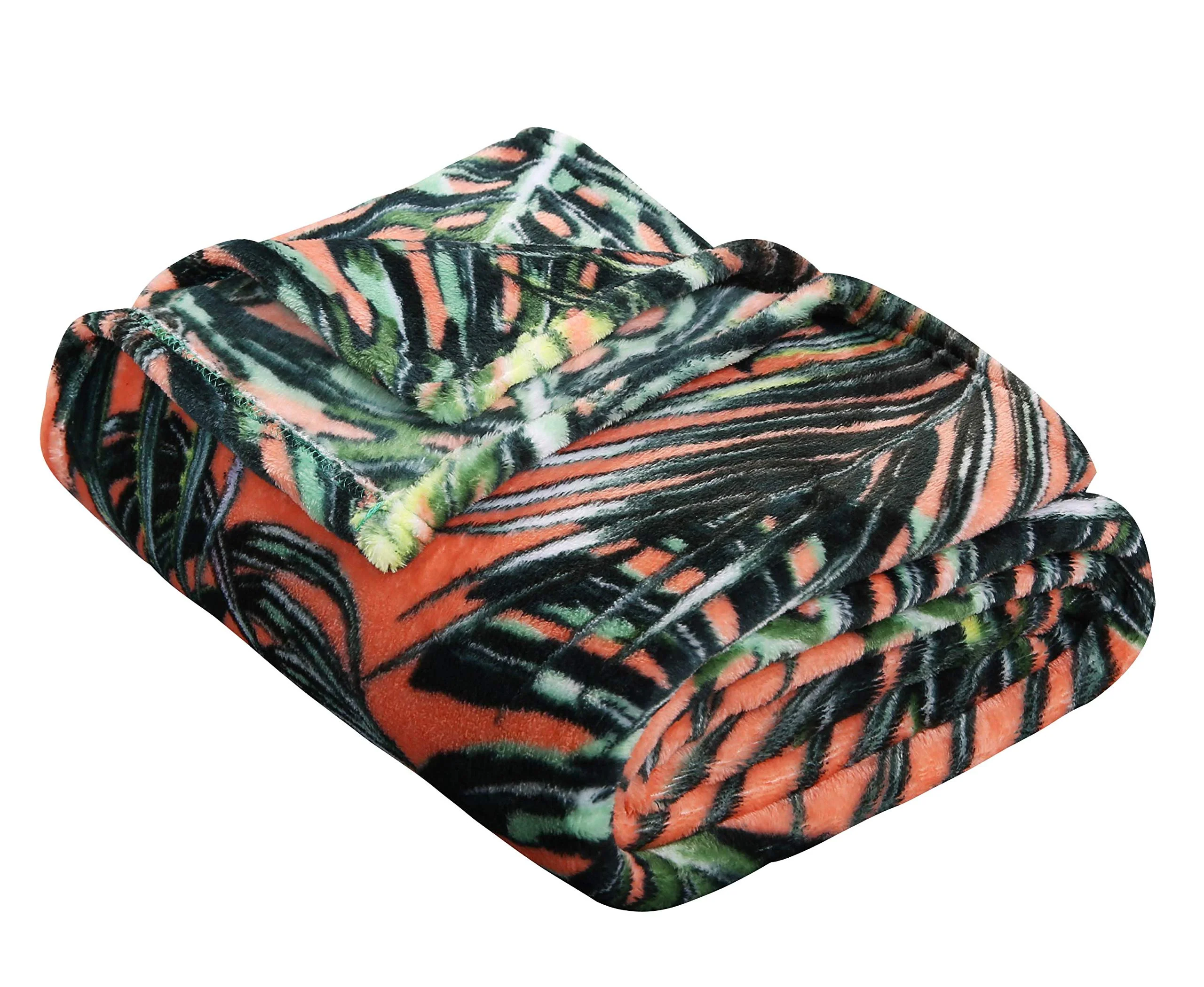 Decor&More Tropical Summer Novelty Velvet Fleece Throw Blanket (50" x 60") - Image 4