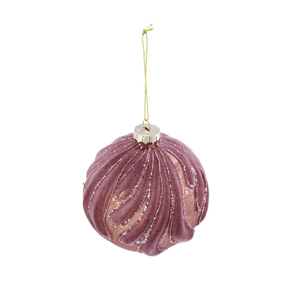 Decorative Hanging Glass Christmas Ball Ornaments - Set of 6 - Image 8