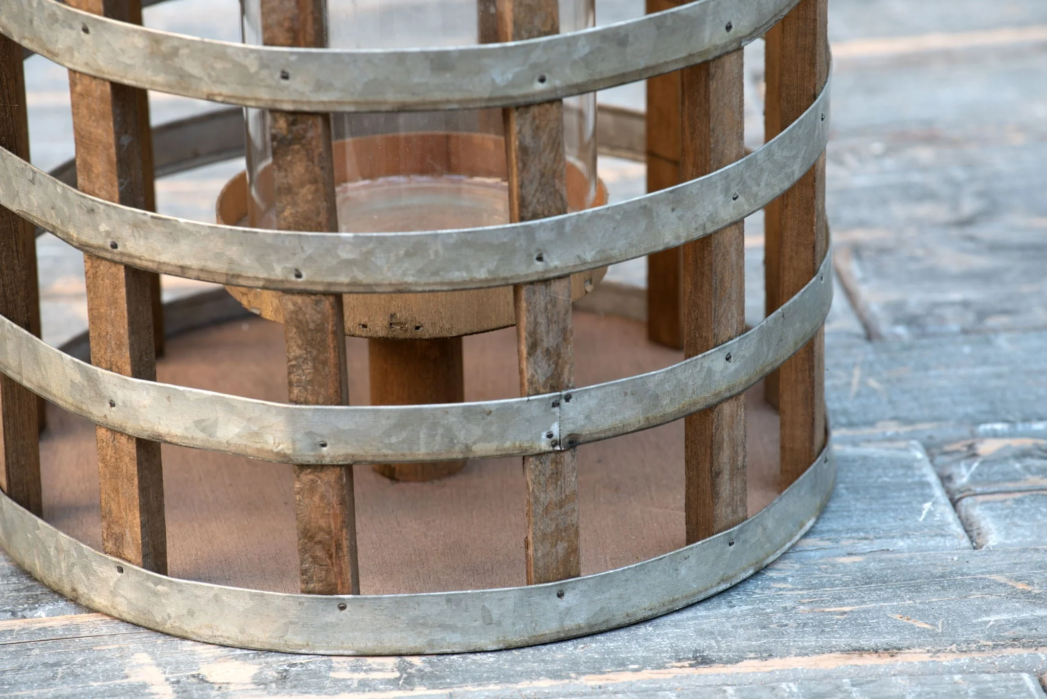 Decorative Lantern With Handle Wooden Lantern For Indoor Outdoor Home Garden Wedding - Image 19