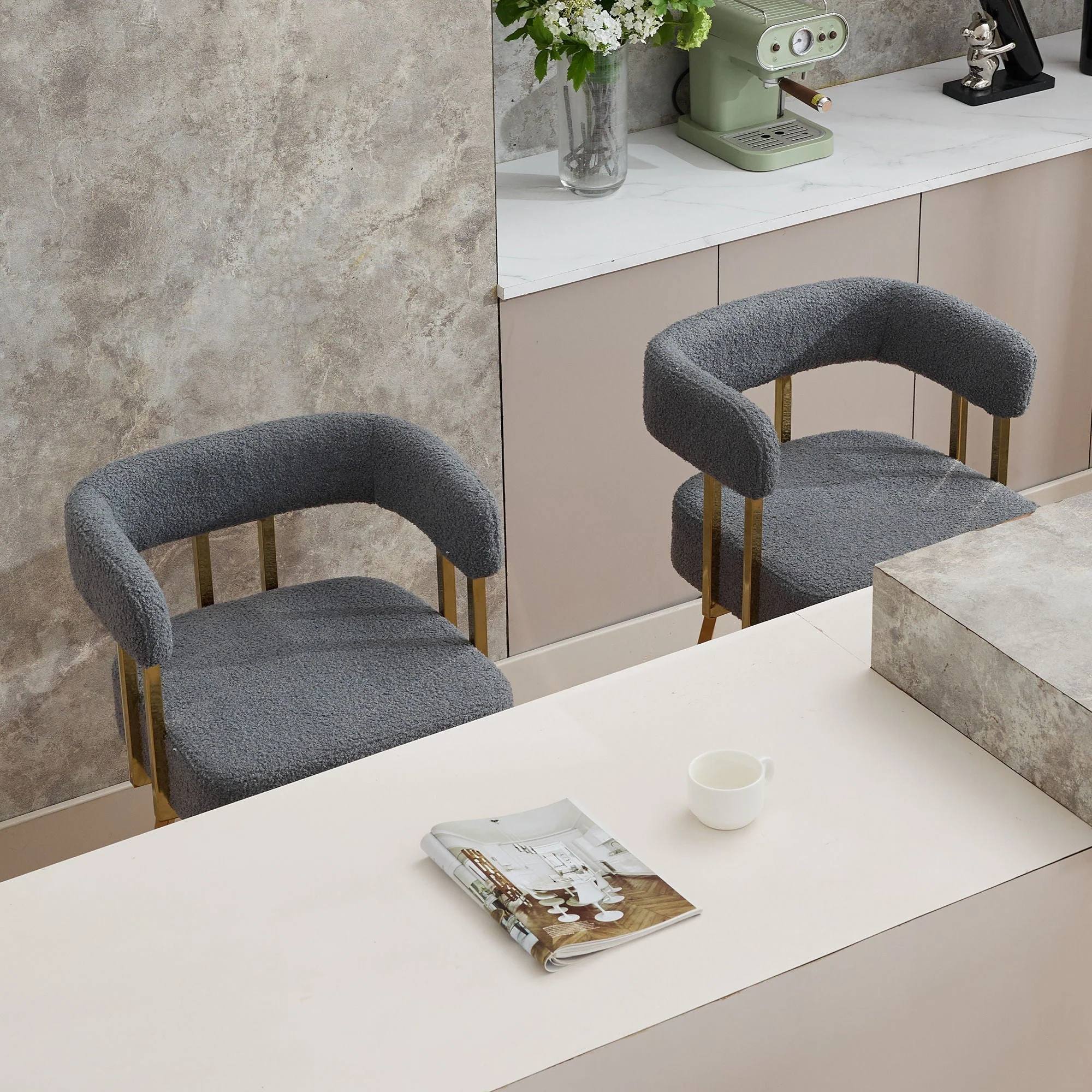 Decorative Upholstered Side Chair For Living Room (Set of 2) - Image 11