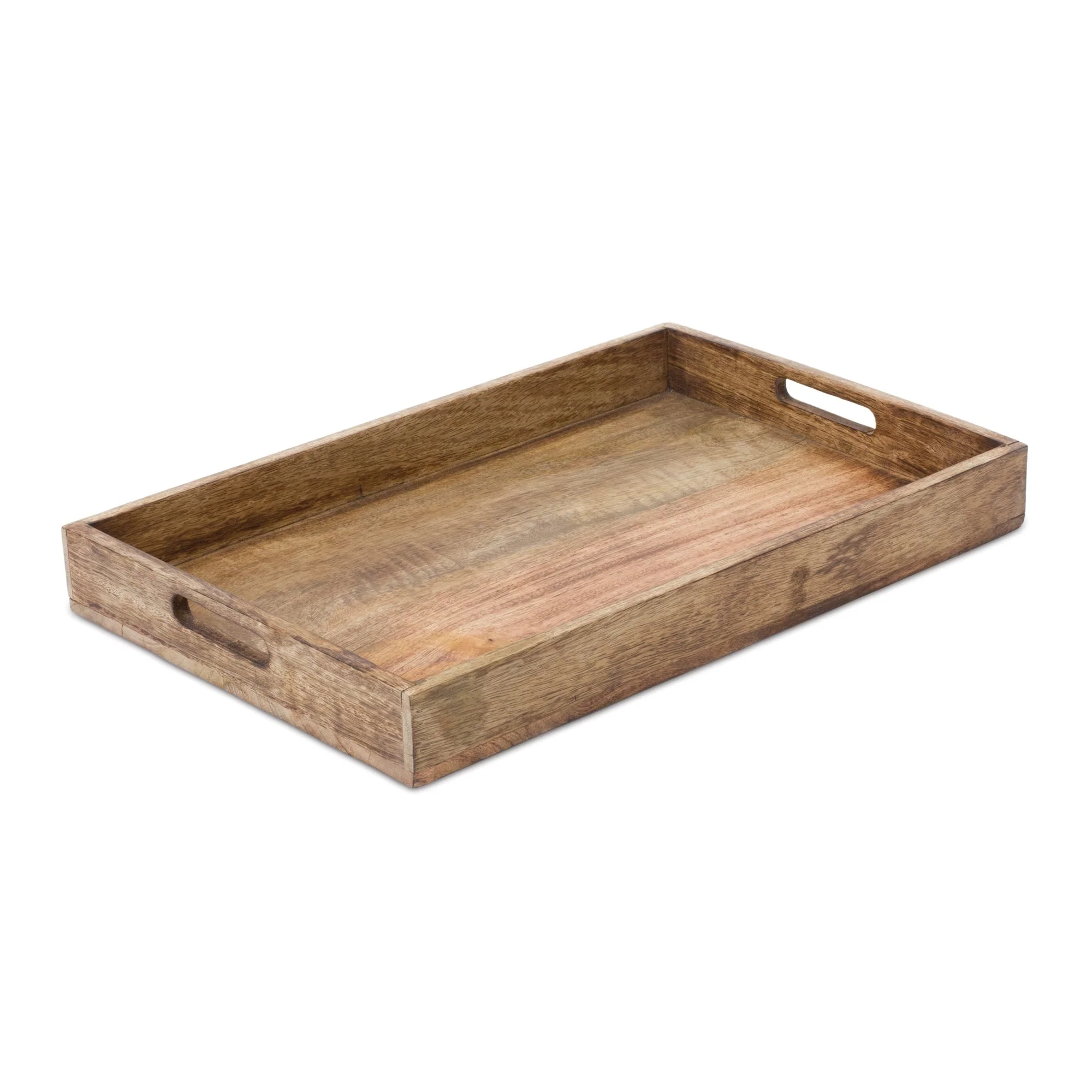 Decorative Wooden Tray (Set of 2) - Image 2