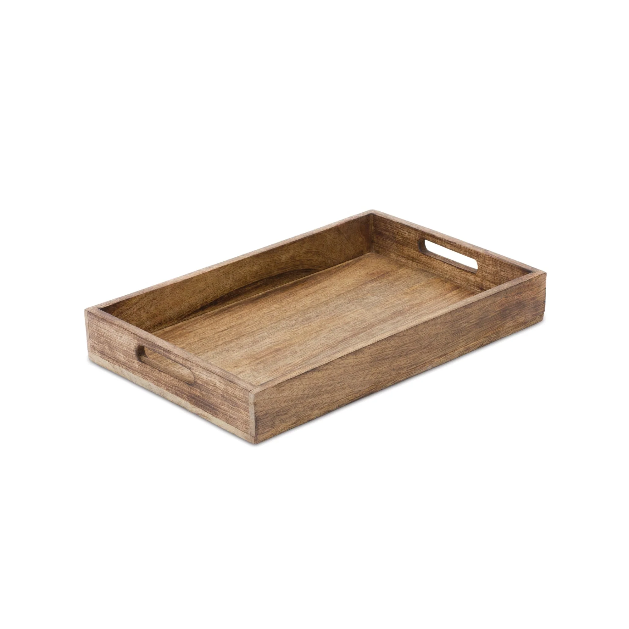 Decorative Wooden Tray (Set of 2) - Image 3
