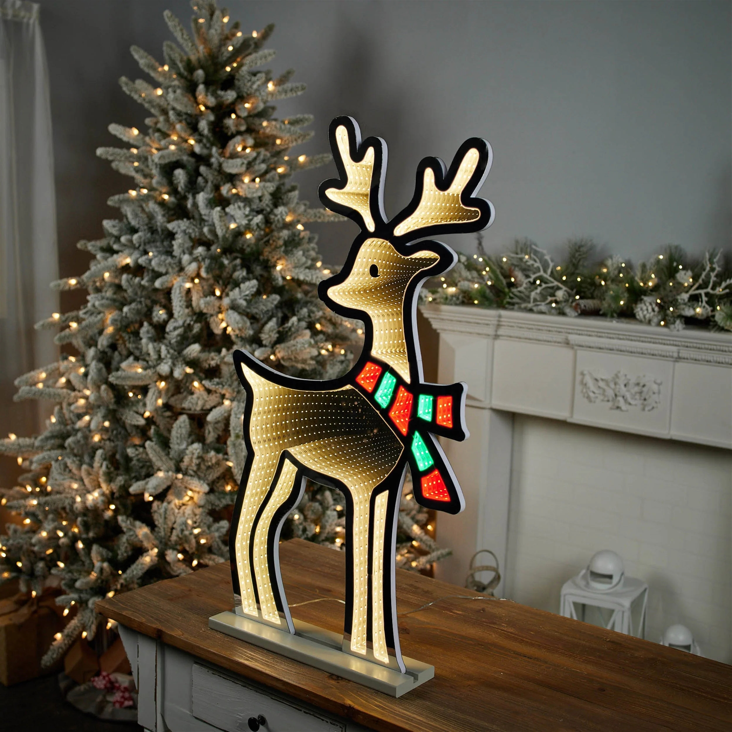 Deer with Scarf Ekkolight 33"H - Image 2