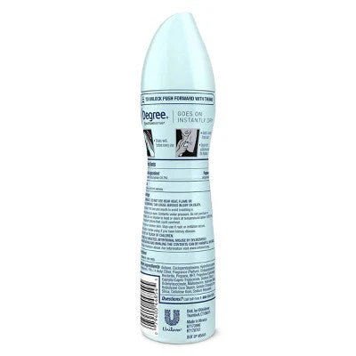 Degree Ultra Clear Black + White Pure Clean Antiperspirant & Deodorant Dry Spray 3.8oz/2ct - New - Image 2