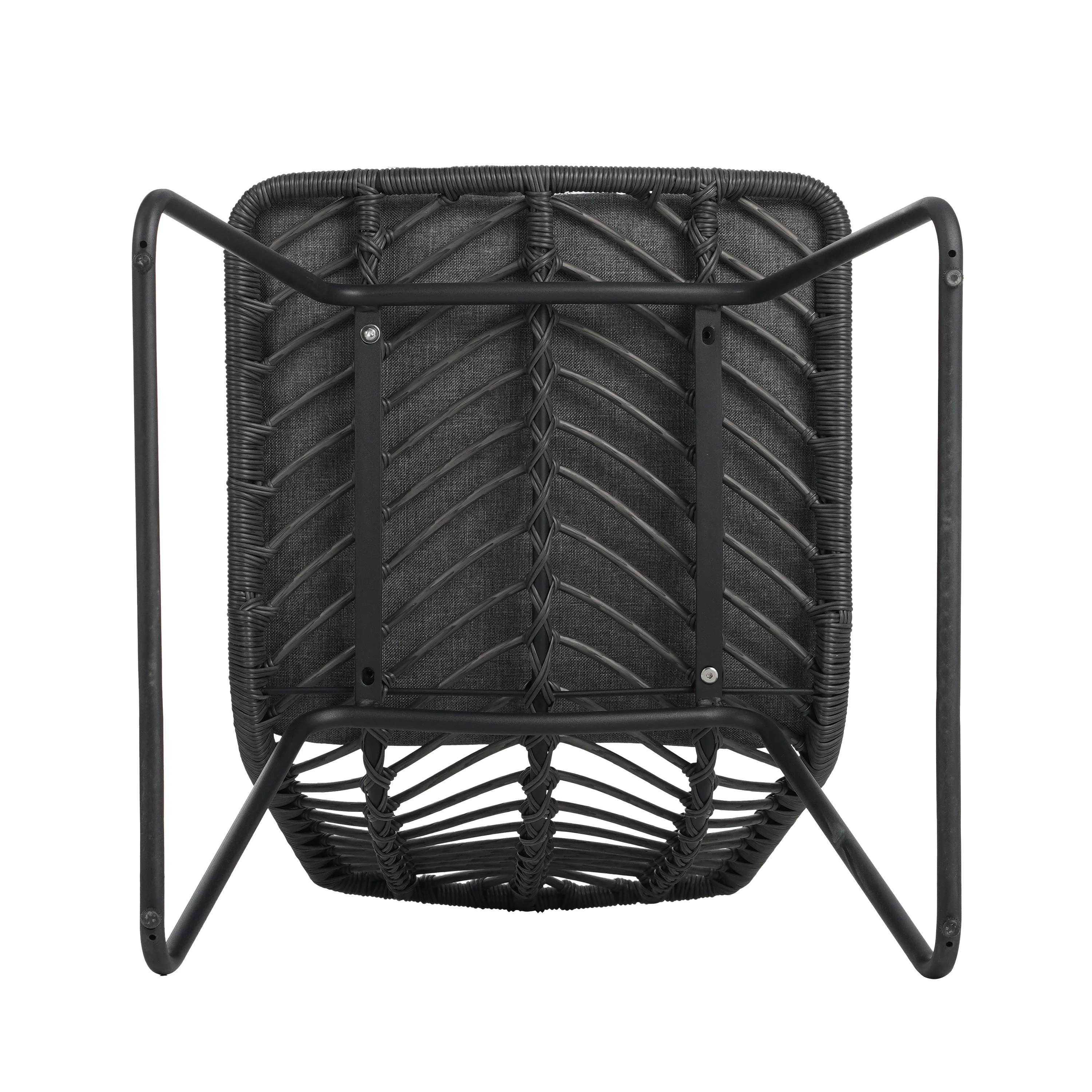 DEJA Chair 2PCS with 2 Cushions, Gray - Image 16